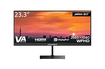 ディスプレイ・モニター本体 JN-VG233WFHD200/23.3in 2560x1080/200hz JAPANNEXT 23.3インチ ワイドFHD(2560 x 1080) 200Hz対応