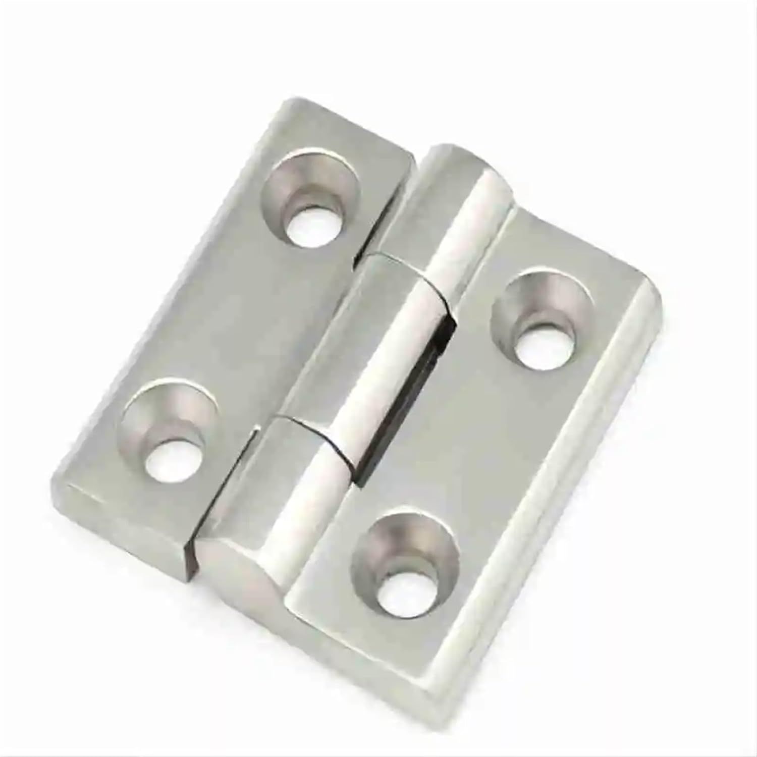Stainless Hing 60 * 60 Door Cabinet Hinges CL226 304 Stainless Steel Hinged Knee Brace Concealed Hinge Door Electric Box Machine (Color : CL226-1 8- Stainless)