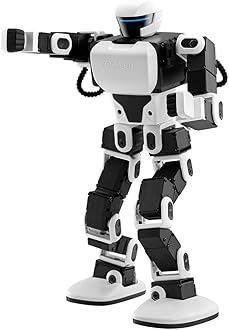 Robosen Interstellar Scout K1 Series - Next-Gen Family Entertainment Robot, Voice-Controlled, Programmable Bipedal Humanoid with Manual and Block-Based Programming, Lightweight and Portable