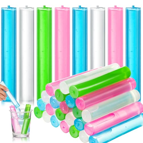 FillTouch cubitos de hielo reutilizables 24 piezas miniatura 1