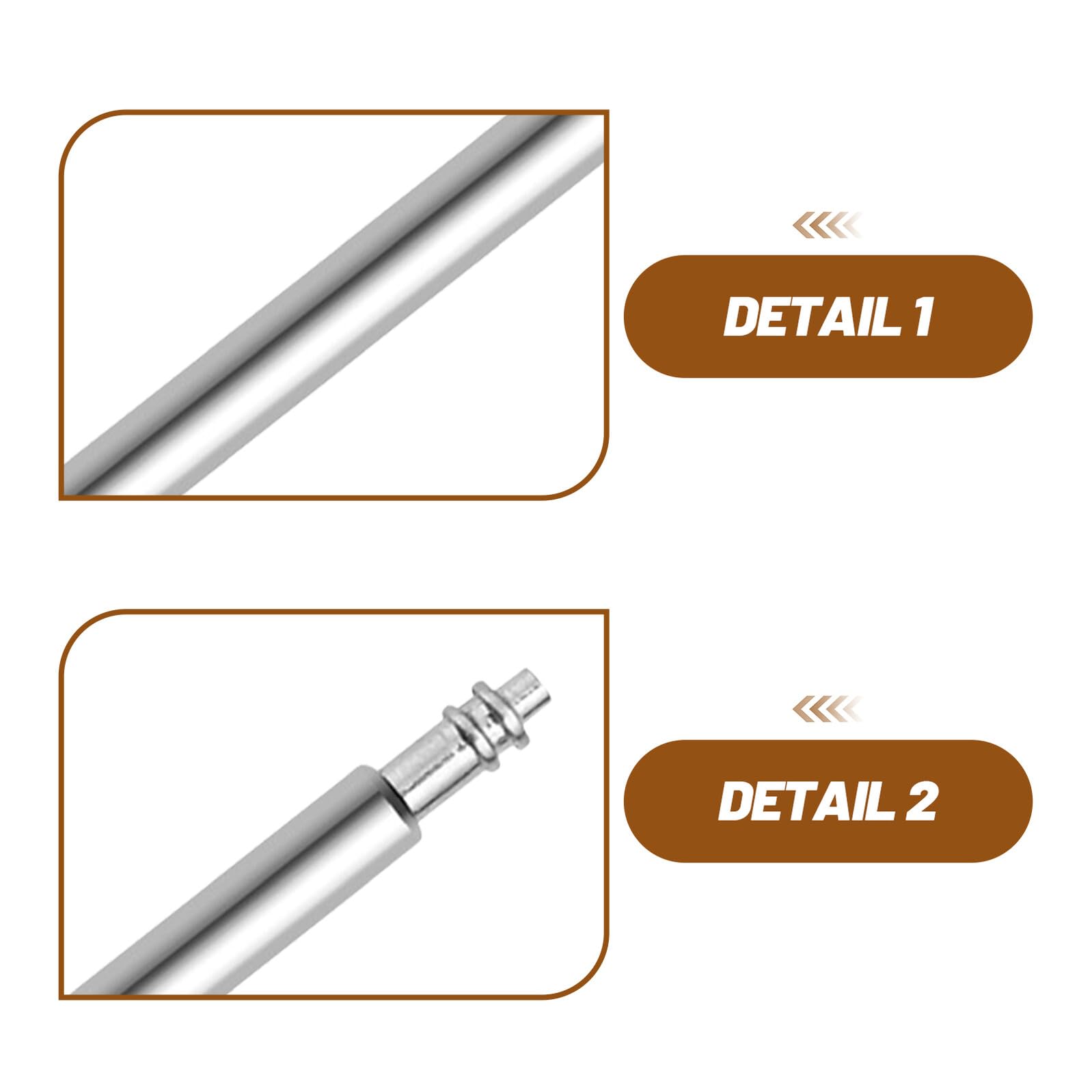 90paires Goupilles pour Bracelet de Montre Kit de Réparation avec Barrettes à Ressort Assorties Outil Inclus pour Fixation Rapide