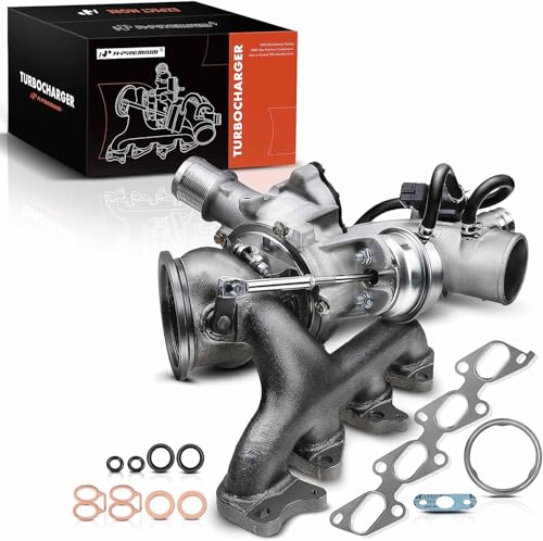 A-Premium Complete Turbo Turbocharger with Gasket Kit Compatible with Chevy Chevrolet Cruze 2011-2015 & Sonic 2012-2020 & Trax 2013-2021 & Buick Encore 2013-2021 1.4L Replace# 55565353
