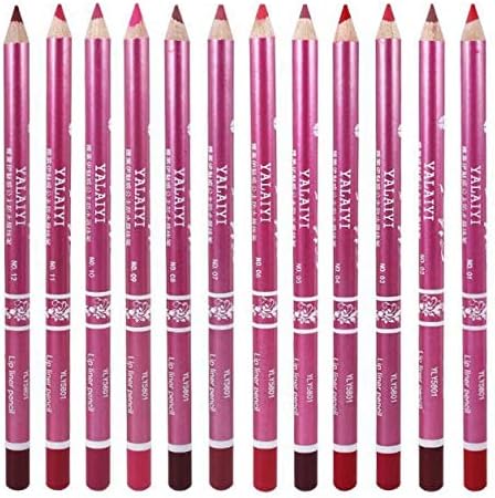 6 PCS Professional Lipliner Waterproof Lip Liner Pencil