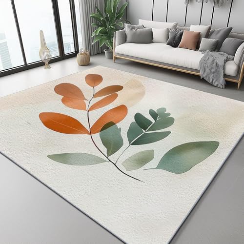 Tapis moderne abstrait antidérapant et doux pour salon - 2