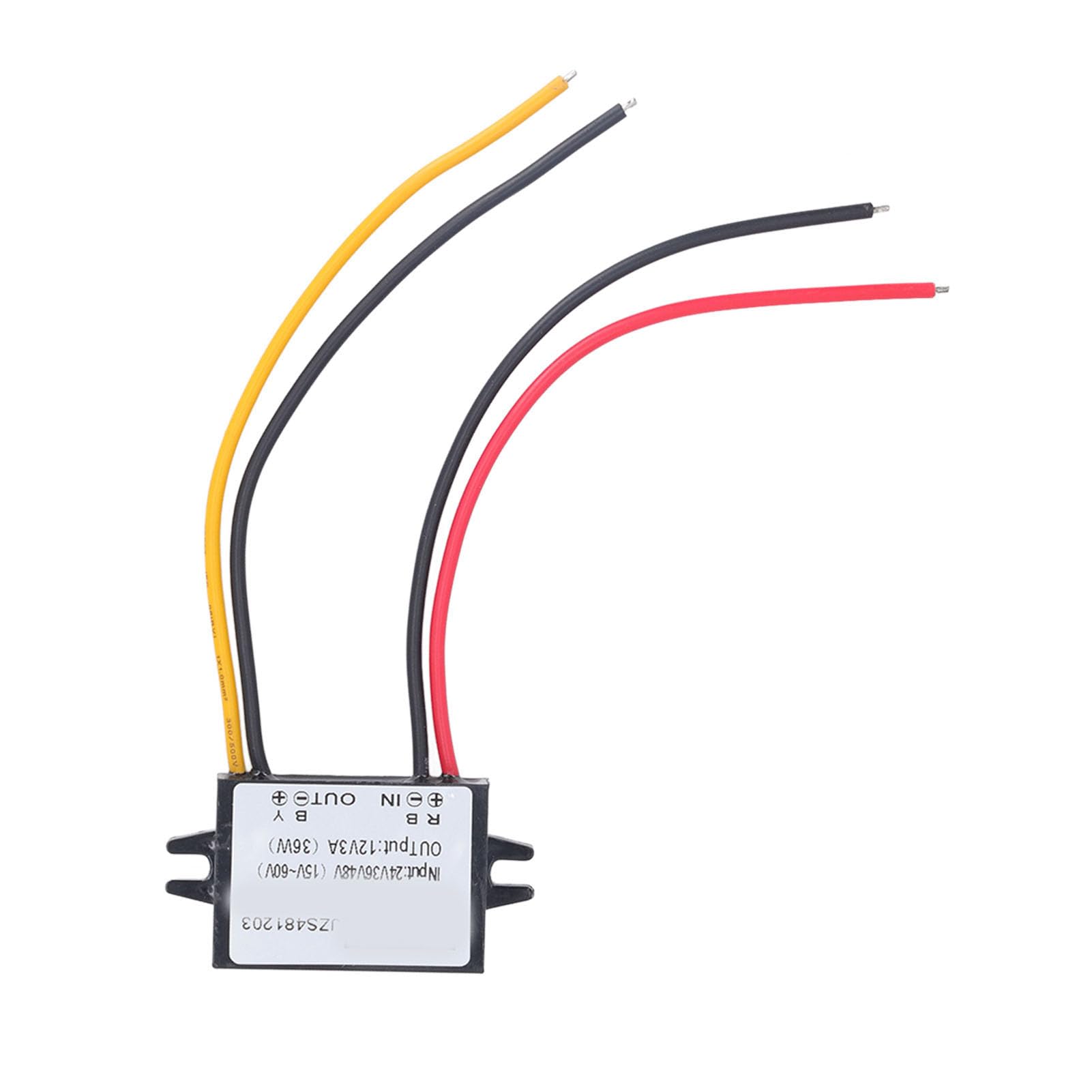 Super Cienki Regulator Napięcia DC 24 V 36 V 48 V 15-60 V do 12V3A o Mocy 36 W do Systemów Bezpieczeństwa Pojazdów