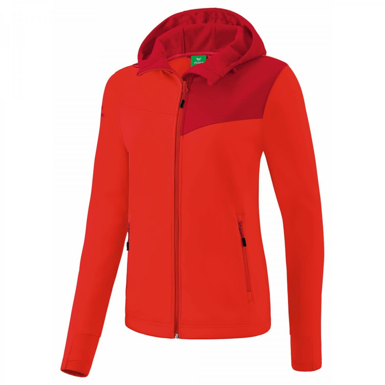 Erima Women's Performance Softshell Jacket, Red, 34