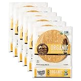 La Tortilla Factory Organic Yellow Corn Tortillas, 8-Count, 6 Packages