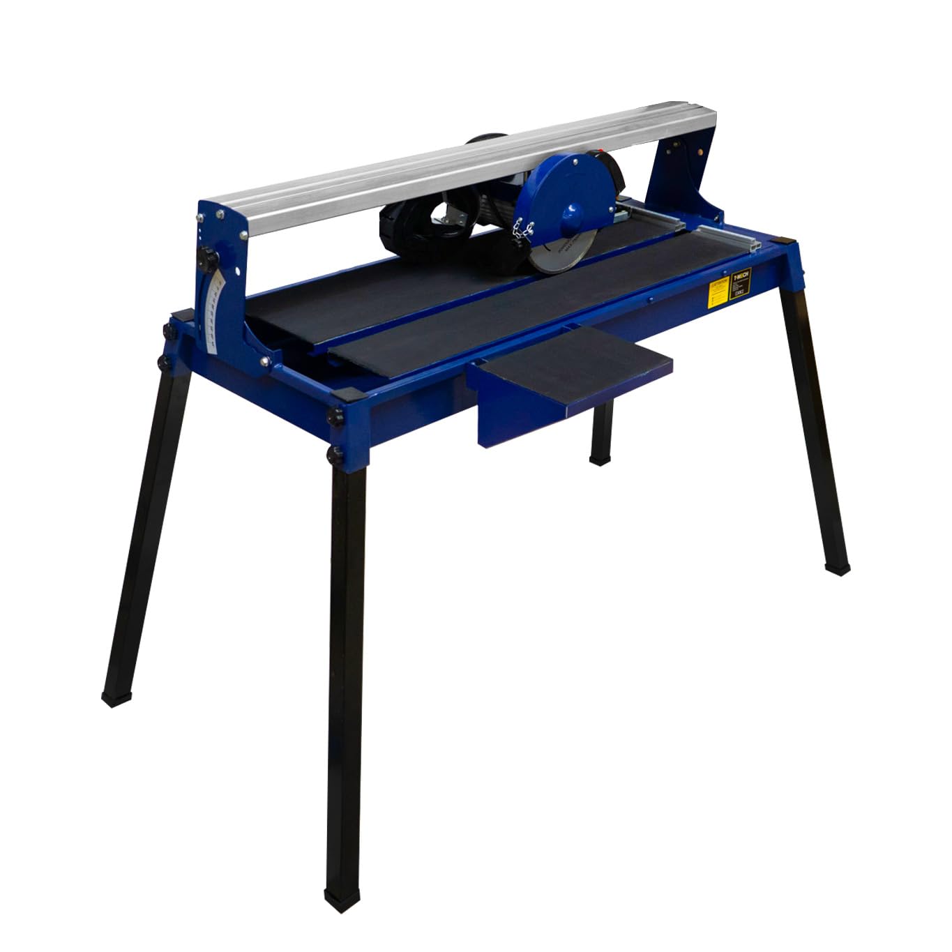 Scie à Carrelage sur Table de Sciage de 720mm, Coupe Carreaux Électrique, Scie de Table, Moteur Robuste de 800W, Angle de couple 0-45°, Portable [2x Lames Diamantées & Laser Guide de Coupe INCLUS]