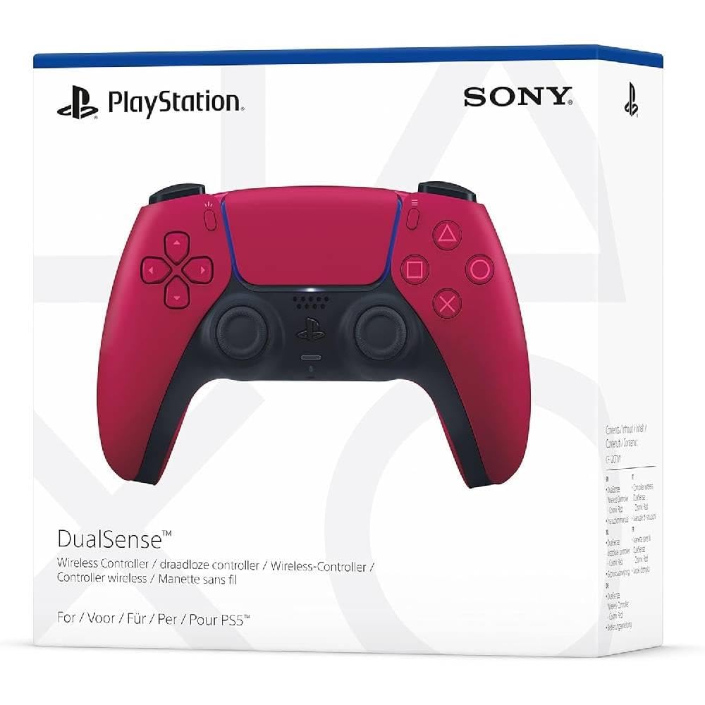 Sony Official PlayStation 5 - DualSense Wireless Controller - Cosmic Red (PS5)