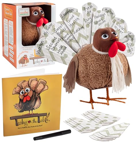 Turkey On The Table Thanksgiving Activity for Kids and Families (Includes Book...