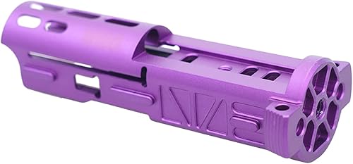 Miniatura 3 de GoldenBall-Atlas Custom Works Lightweight CNC Aluminum Advanced Airsoft Blowback Unit for AAP-01 GBB (No Switch)