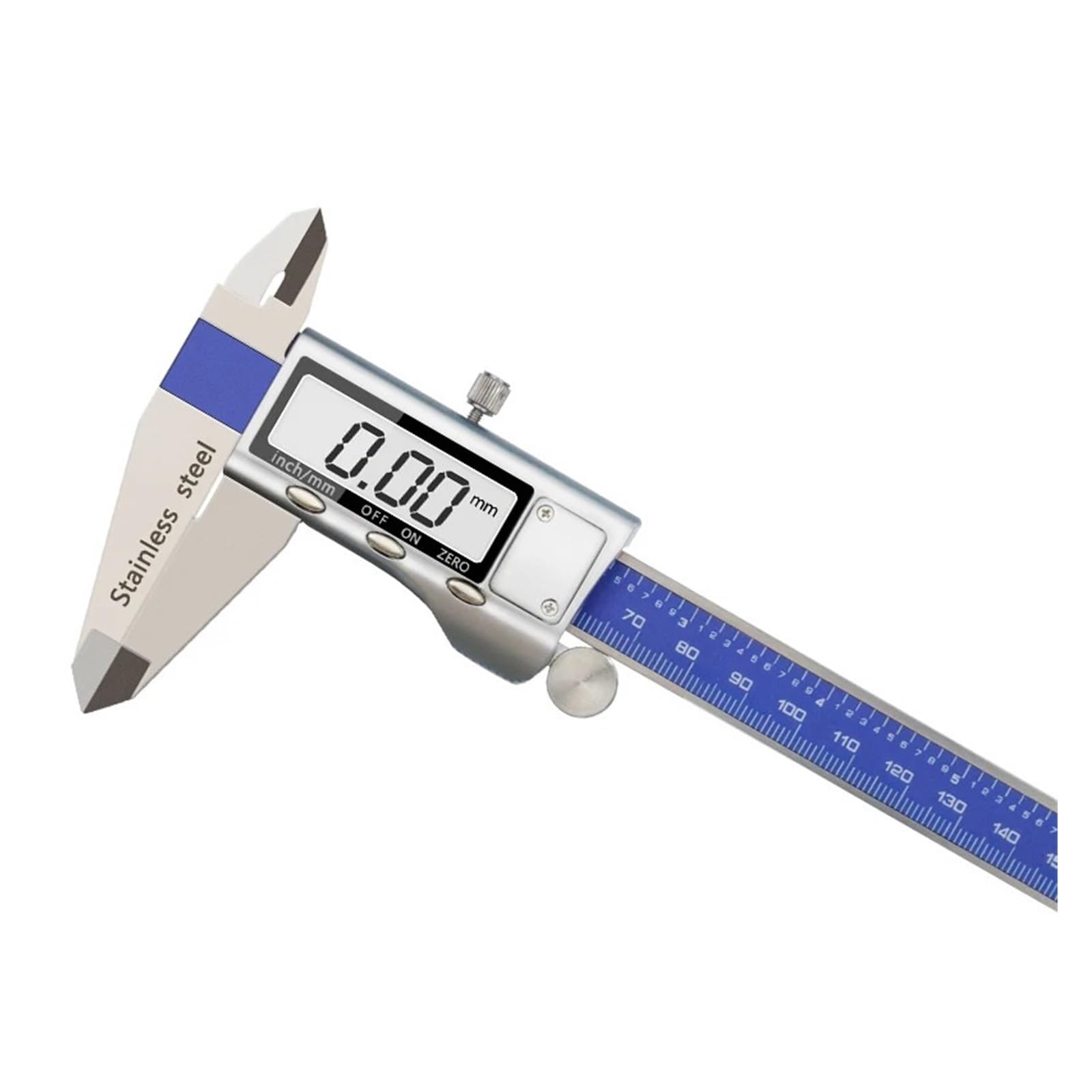 BDAYEK Vernier calipers Calipers Digital Vernier Caliper 150/200/300mm LCD Stainless Steel Electronic Micrometer Gauge Measuring Tools(0-300mm)