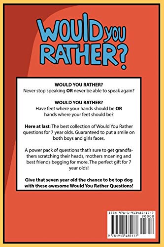 Would You Rather Age 8 Version: Would You Rather Questions for 8 Year Olds (Would You Rather For Kids) image 4