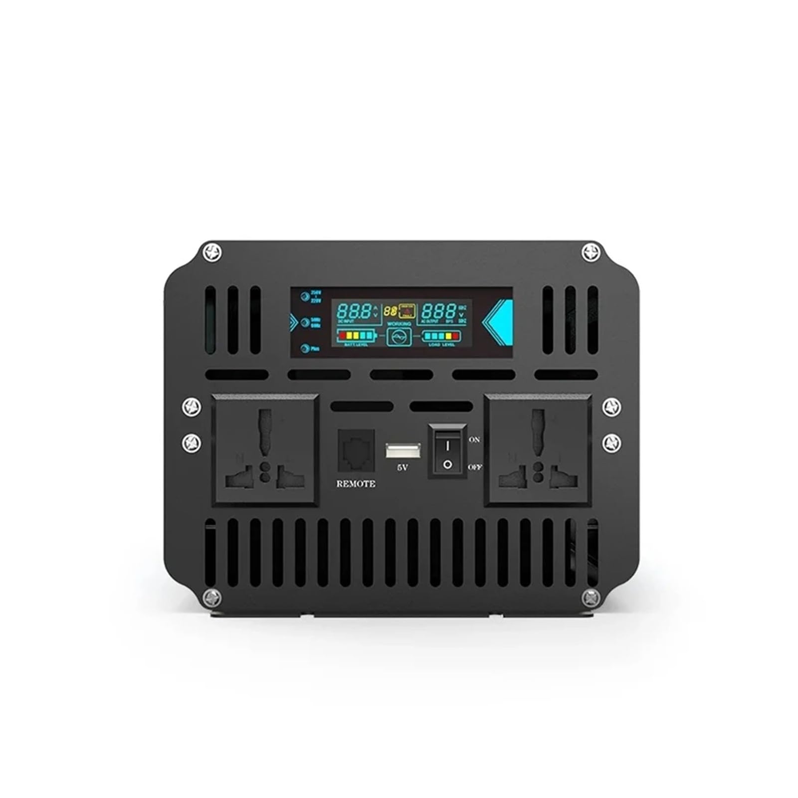 Convertidor Adaptador 24V DC 12V AC 220V 3000W 4000W 6000W 8000W UPS Inversor Energía Coche Batería Respaldo Transformador Onda Sinusoidal para Pura inversor