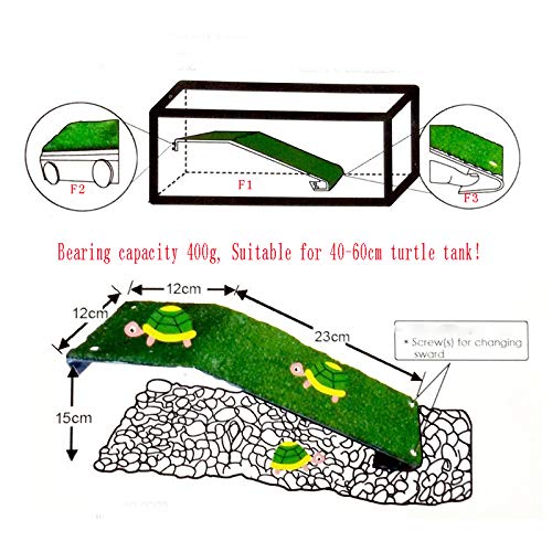 Snapklik.com : Saim Turtle Basking Platform Acrylic Reptile Ramp