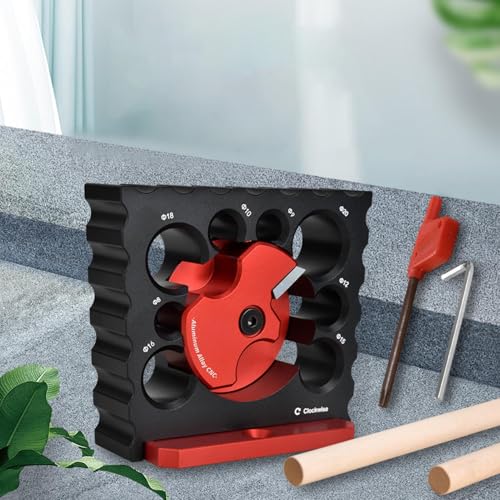 Machine à chevilles en aluminium robuste outil de précision pour meubles - 8