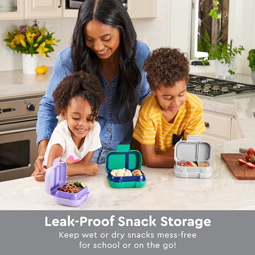 Image of Bentgo Kids Snack Leak-Proof 2 Compartment Bento-Style Container