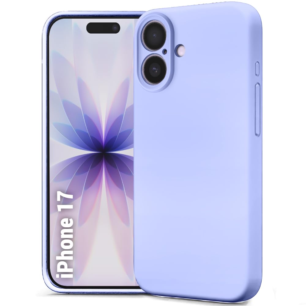 TheGiftKart Liquid Silicone Back Cover Case for iPhone 17 | Soft Micro-Fibre Lining Inside | Camera & Screen Protection | Shockproof Back Cover Case for iPhone 17 (Silicone, Purple)-image-5