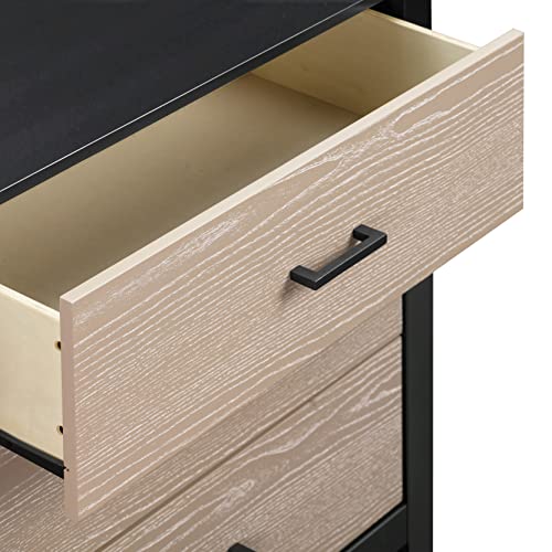 Carter's By Davinci Radley 3-Drawer Dresser In Ebony & Coastwood #TOP2