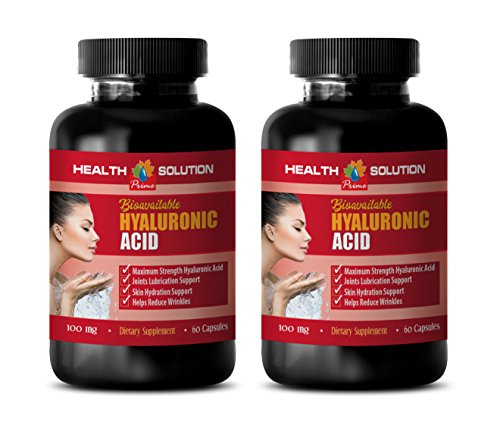 Joint Supplements For Men Knee - Bioavailable Hyaluronic Acid - Hyaluronic Acid Joint Health - 2 Bottles 120 Capsules #TOP21