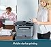 Brother Monochrome Laser Printer, MFCL2710DW, Wireless Networking, Duplex Printing, Includes 4 Month Refresh Subscription Trial and Amazon Dash Replenishment Ready