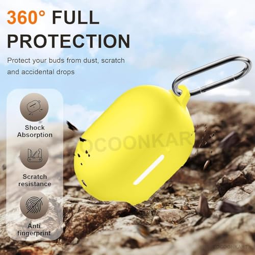 Image of Soft Silicone Case Cover for Bosee New QuietComfort (2024) -Yellow