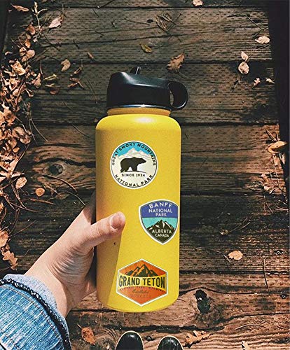 image for National Park Stickers (50 pcs) Adventure Nature Stickers Outdoors Hik