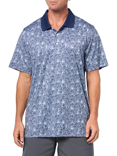 Brooks Brothers Men's KNT Perf Leaf Print Polo