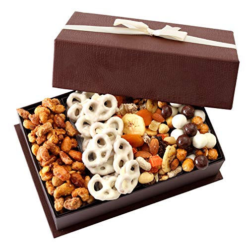 Broadway Basketeers Fruit & Nut Gift Tray - A Healthy Gift Idea