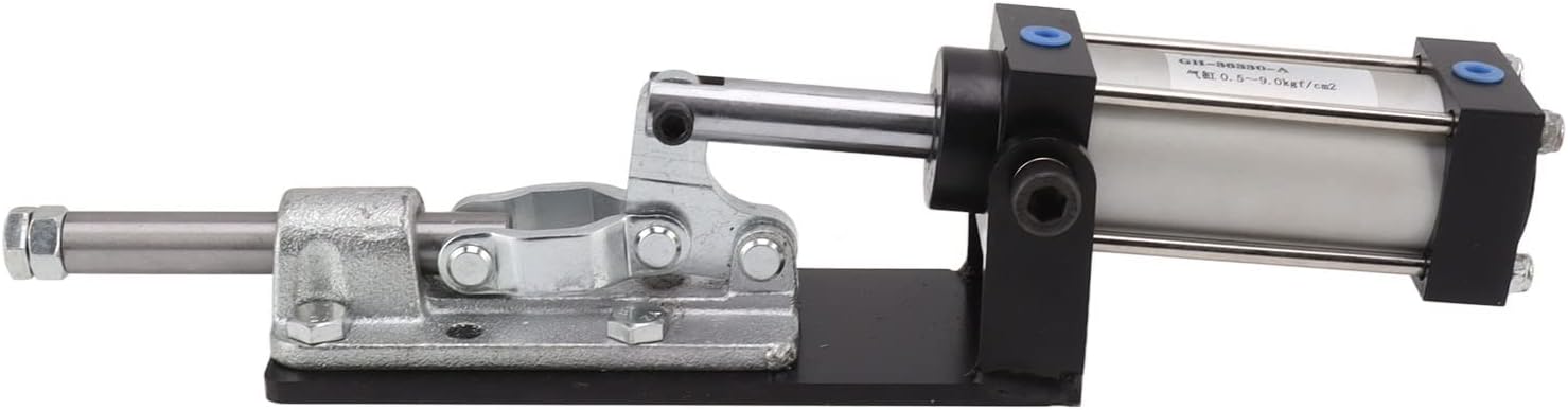 Cylinder Pneumatic Clamp, Pneumatic Clamp High Accuracy Auto Control Air Toggle Clamp for Industry Production, Pneumatic Hold Down Clamps