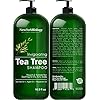 New-York-Biology-Tea-Tree-Shampoo-and-Conditioner-Set--Deep-Cleanser--Relief-for-Dandruff-and-Dry-Itchy-Scalp--Therapeutic-Grade-Helps-Promote-Hair-Growth--169-fl-Oz New York Biology Tea Tree Shampoo and Conditioner Set – Deep Cleanser – Relief for Dandruff and Dry Itchy Scalp – Therapeutic Grade - Helps Promote Hair Growth – 16.9 fl Oz