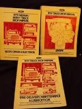 1979 Ford Truck Shop Service Repair Manual (3 Volume Set Engine/ Body, Chassis & Electrical /...