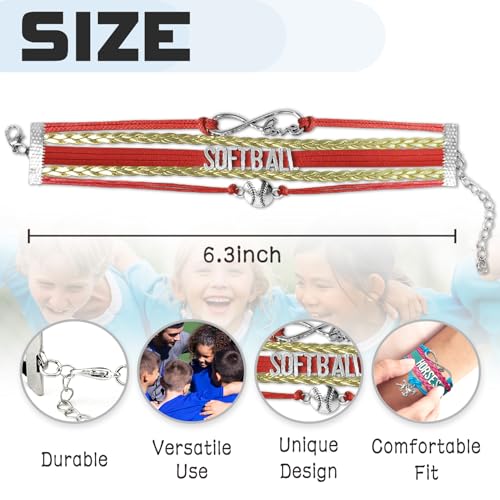Image of Gymnastics Bracelets for Girls Gifts for Teen Girls,Teams Initial Charm Jewelry,Sport Ballerina Birthday Christmas Gifts