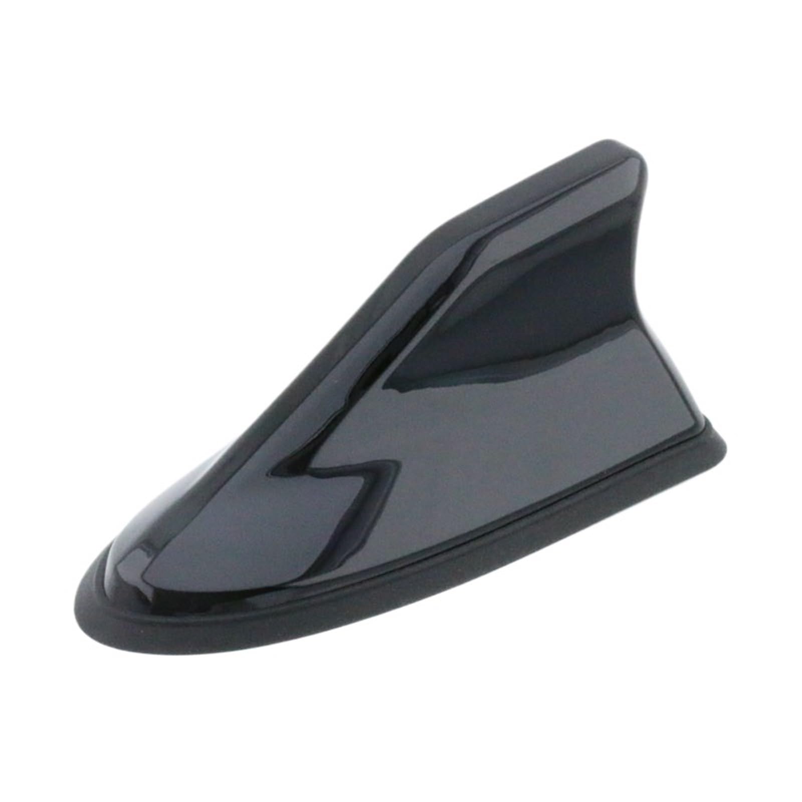 FM antena stereo antena radiowa samochodowa Wodoodporna antena typu płetwa rekina, specjalna antena samochodowa, mocniejszy sygnał, pasuje do Renault Clio 4 3 2 1 5 IV III Rs(Pearl Black)