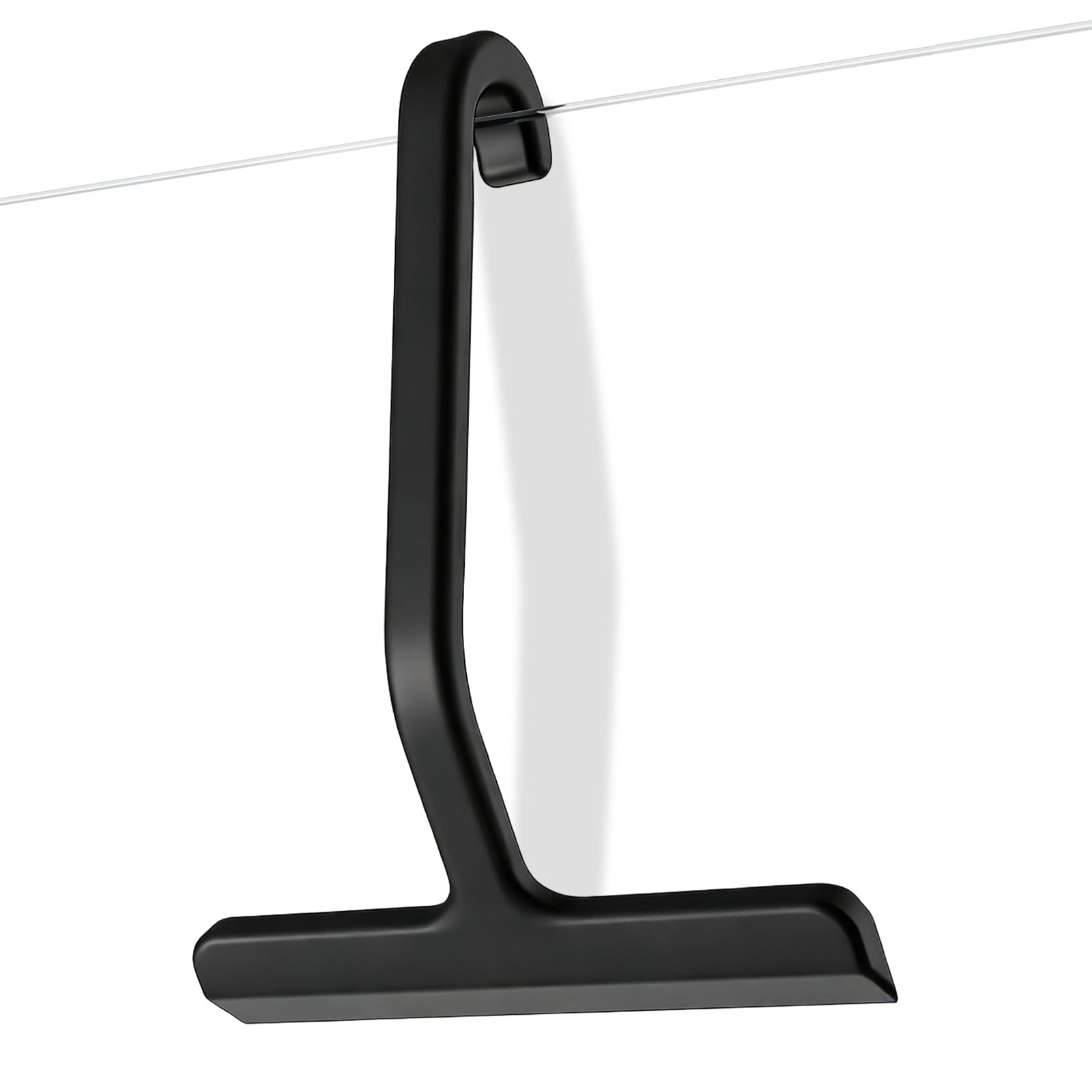 Shower Squeegee for Shower Doors, Silicone shower screen wiper, Built-in Hook DesignAll-one-Piece Silicone, Window Squeegee for Easy Hanging and Cleaning, Bathroom Squeegees for Mirror and Window