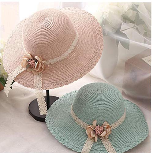 Angoter 1pc Ragazze Bordo Largo Cappello di Paglia...