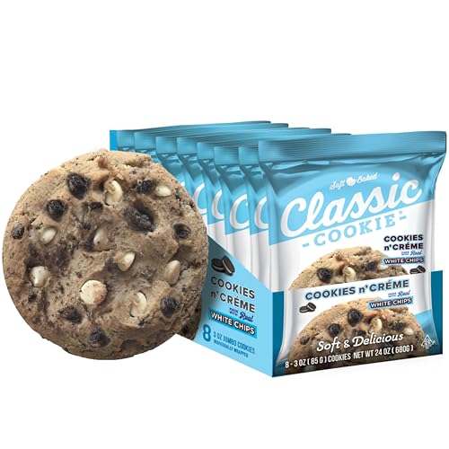 Classic Cookie, Soft Baked Cookie, Cookies n' Creme 3oz, 32 Count Pack