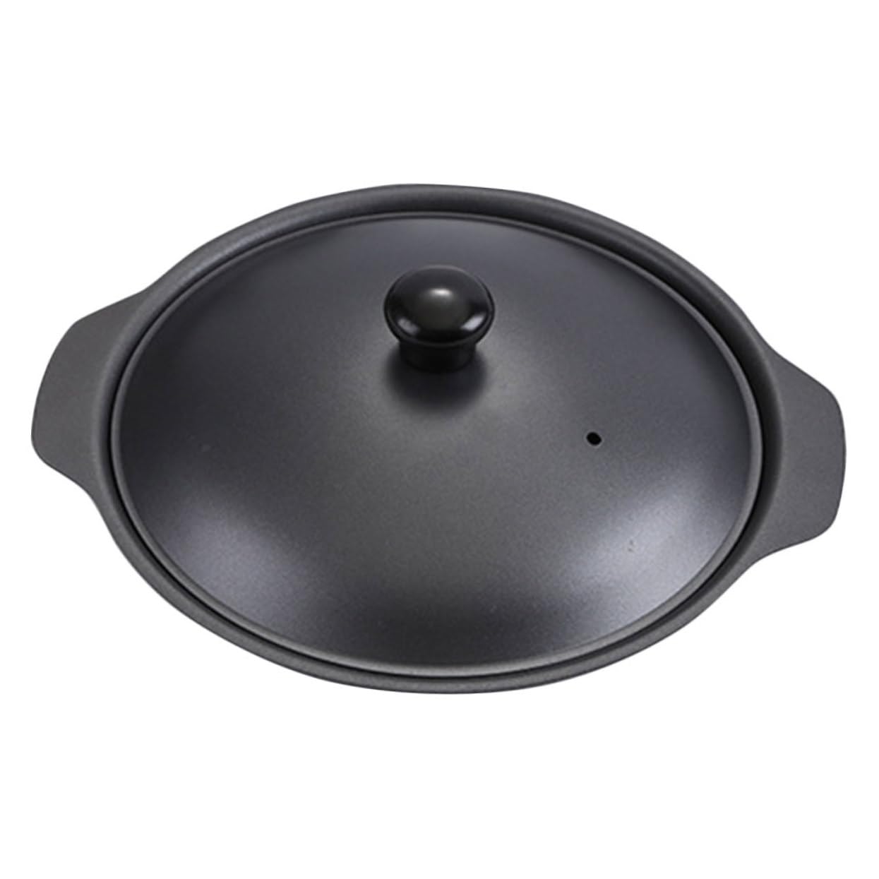 Sosoport Home Casserole Dish Non Stick Iron Cooking Pot with Flat Bottom for Soup Ribs Reliable Kitchen Supplies
