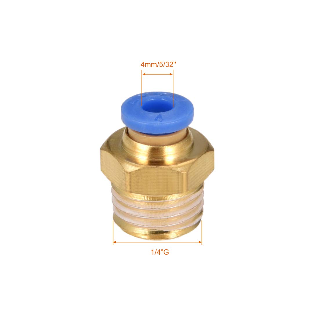 Uxcell 5pcs Push To Connect Fittings G 1/2 Tube OD Straight Pneumatic Adapter Quick Connector Air Line Fitting For Water Air Oil Pipe 54e14f1b F091 436f Aa40 40d3f3ea5285.b12aae4a327ce29fe2fc0d516b1483e8