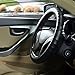 Custom Accessories 38011 Gripper Series Black Custom Grip Steering Wheel Cover