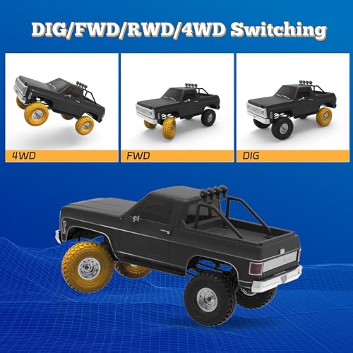 FMS 1/10 RC Crawler FCX10 Chevy K5 Blazer RS RC Car Officially Licensed Car Model RC Pickup Truck Ho