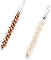 Vista 2 de Motanar Pack de 10 cepilloshisopos para limpieza de cañones, cepillos de limpieza para cañones de escopetapistola (.22 cal)