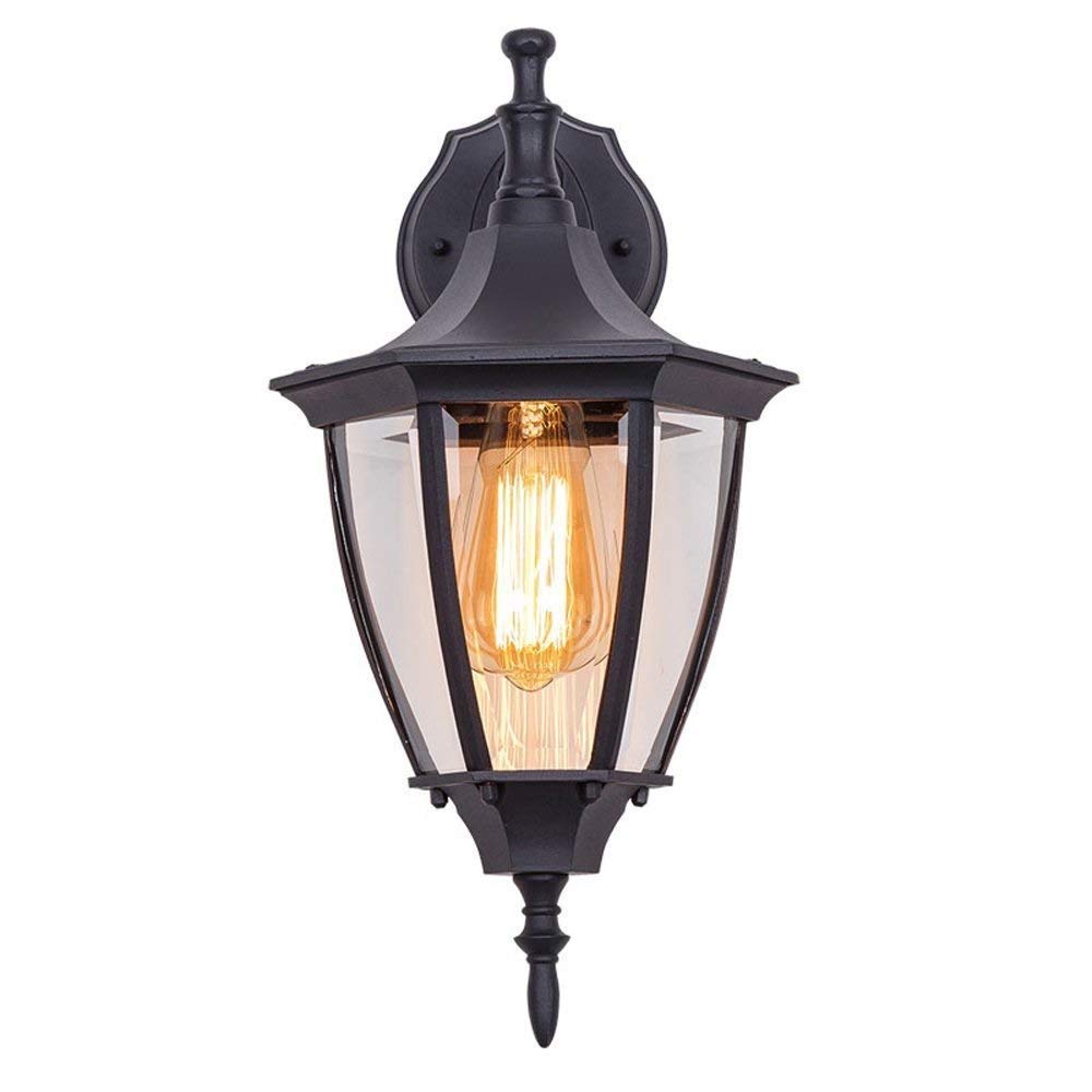 Lampe extérieure murale étanche de façade pour éclairage d'escalier et allée