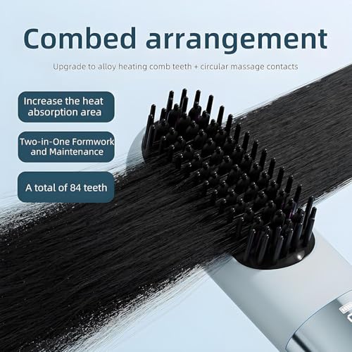 Cepillo alisador inalámbrico para cabello 4 en 1 miniatura 7