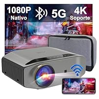 Amazon Produktbild: Artlii Energon2 Beamer Full HD WLAN Bluetooth, 5.0G WiFi Beamer 4K Unterstützt