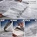 Art3dwallpanels Peel and Stick Backsplash Tile, 10 Sheets 12 x 12 Inch Stick on Backsplash for Kitchen, 3D PVC Self Adhesive Wall Tiles for Bathroom Laundry Room Back Splashes, Light Grey Marble