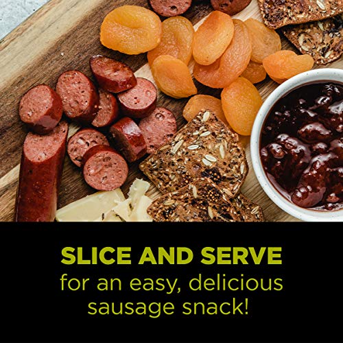 Charcutnuvo: Organic Beef Andouille Sausage - 10Oz, 5 Pack - Non-Gmo, Paleo, Cooked Sausage - Grass-Fed, U.s. Beef - No Antibiotics, Hormones, Gluten, Dairy Or Sugar - No Nitrites Or Nitrates #TOP4