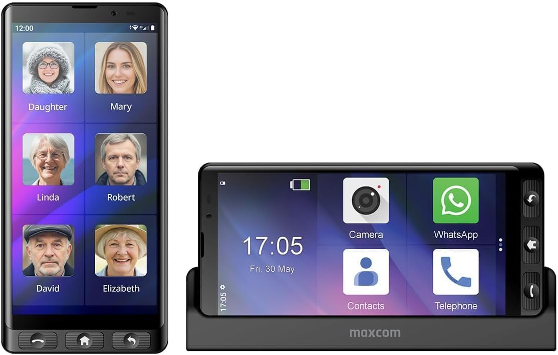 Maxcom MS601 Smartphone for Seniors - Versione UK