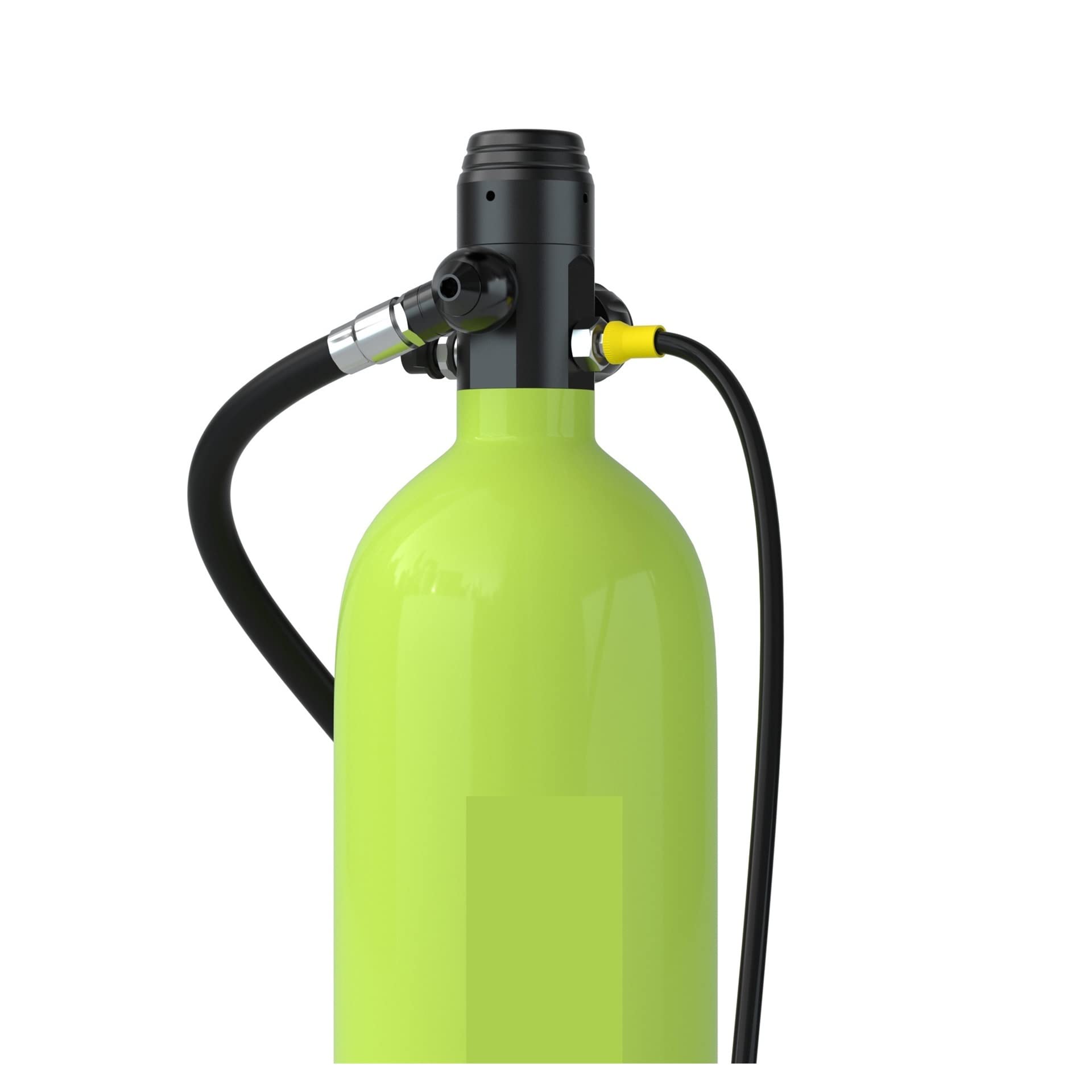 Sprzęt do nurkowania Rozrywka Na Świeżym Powietrzu Respirator Do Nurkowania 2L Pływanie Respirator Do Nurkowania Ratunkowy Respirator Korzystanie z bezpieczniejszego(Nero)