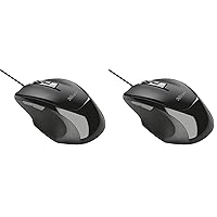 Trust Voca Mouse con Filo, Forma Confortevole